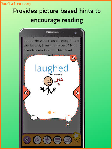 MDA Avaz Reader: Reading made fun and easier screenshot