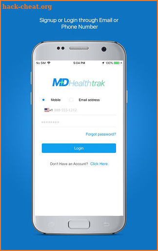 MDHealthTrak - Symptom Tracker screenshot