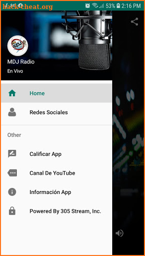 MDJ Radio screenshot
