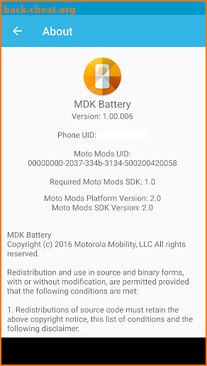 MDK Battery screenshot