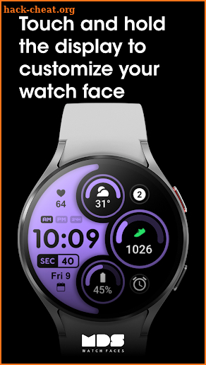 MDS114 Digital Watch Face screenshot