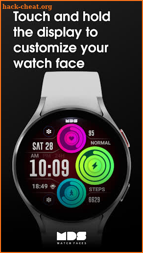 MDS179 Digital Watch Face screenshot