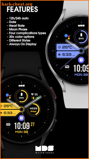 MDS367 - Hybrid Watch Face screenshot