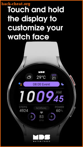 MDS380 - Digital Watch Face screenshot