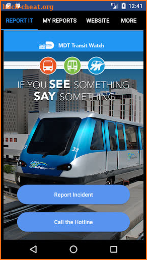 MDT Transit Watch - Version 2 screenshot