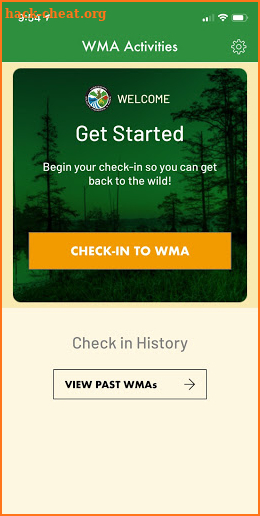 MDWFP WMA Mobile Application screenshot