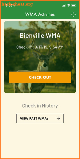 MDWFP WMA Mobile Application screenshot