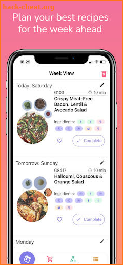 Meal Planner Pro screenshot