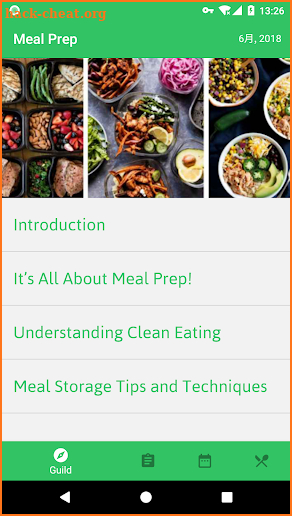 Meal Prep Guild & Cookbook screenshot