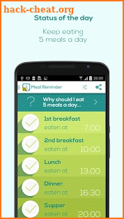 Meal Reminder - Weight Loss screenshot
