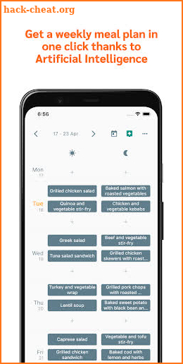 Mealo: Meal Plan Assistant screenshot