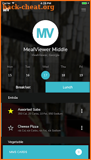 MealViewer To Go screenshot