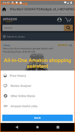MEAO: Amazon shopping assistant All-in-One browser screenshot
