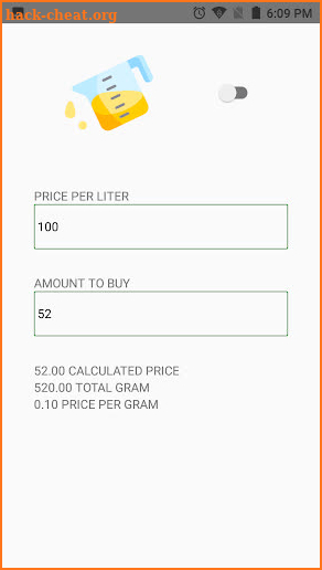 measure for price screenshot