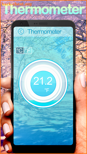Measuring room temperature screenshot