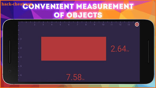 Measuring tape - ruler and vernier caliper screenshot