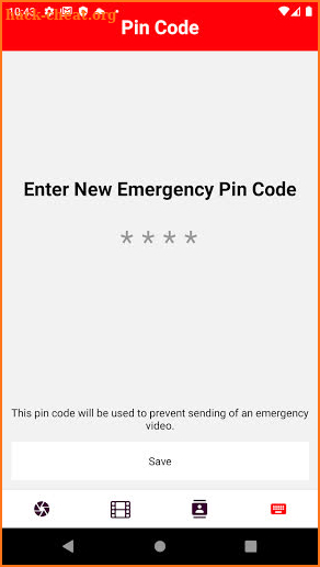 MEBI - My Emergency Broadcast Interface screenshot