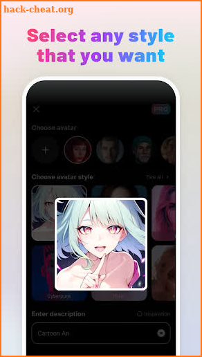 MeBoom - AI Avatar Generator screenshot