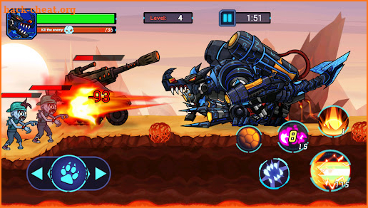 Mech Dinosaur War screenshot