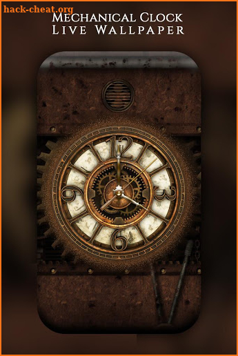 Mechanical Clock Live Wallpaper screenshot