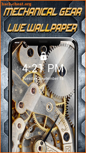 Mechanical Gear APUS Live Wallpaper screenshot
