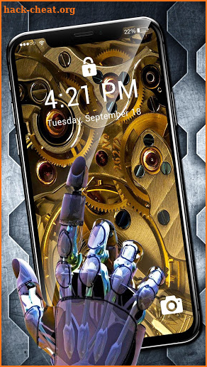 Mechanical Gear APUS Live Wallpaper screenshot