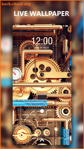 Mechanical Live Wallpaper Free screenshot