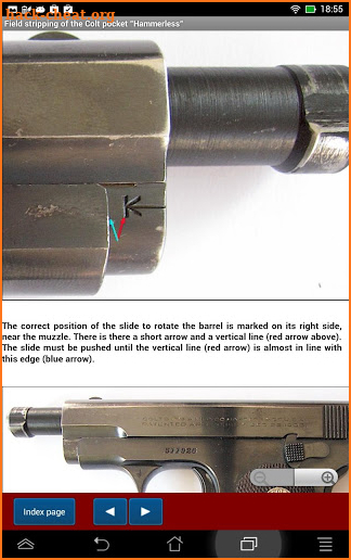 Mechanical of the Colt 1903-08 screenshot