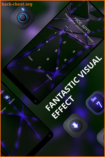 Mechanical technology lighting theme | abstract screenshot