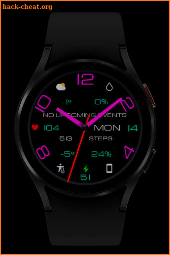 Mechanical Watch Face Wear OS screenshot