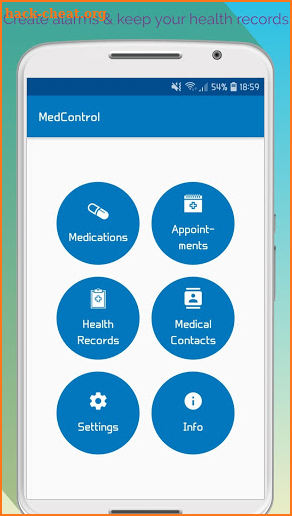 MedControl: pill alarm reminder & health records screenshot