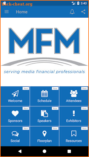 Media Finance Events screenshot