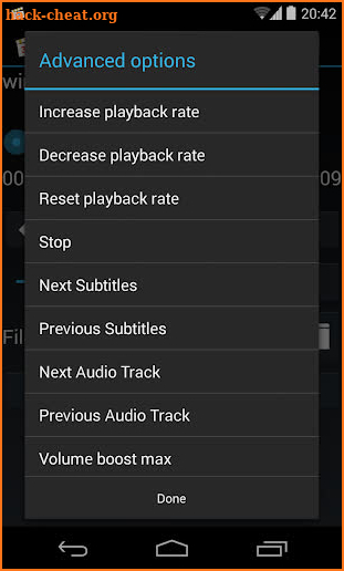 Media Player Classic Remote+ screenshot
