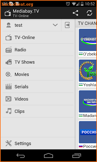 Mediabay.TV screenshot