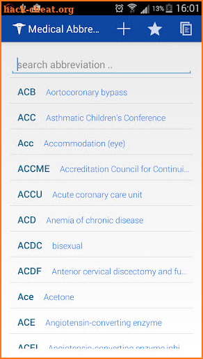 Medical Abbreviations Pro screenshot