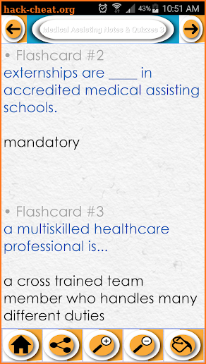 Medical Assisting Exam Review : Quiz & Study Notes screenshot