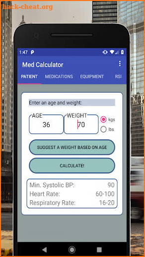 Medical Calculator screenshot