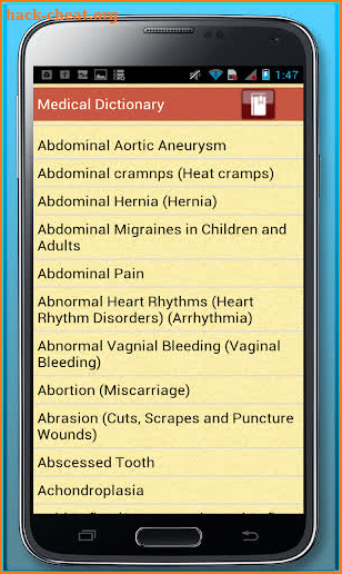 Medical Dictionary 2019 screenshot