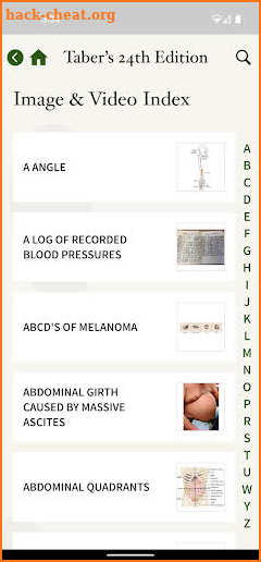 Medical Dictionary 24th Ed. screenshot