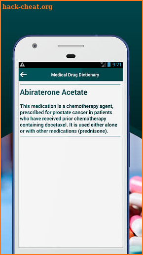 Medical Drug Dictionary screenshot