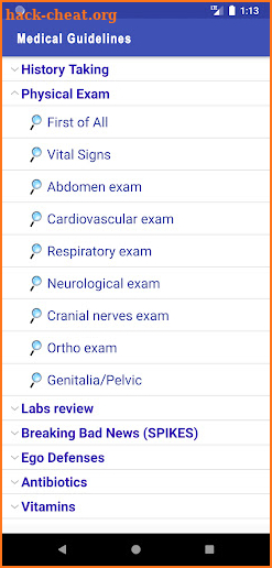 Medical Guidelines Pro screenshot
