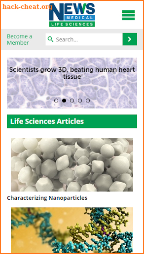 Medical news Life Sciences screenshot