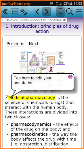Medical Pharmacology at a Glance, 8th Edition screenshot