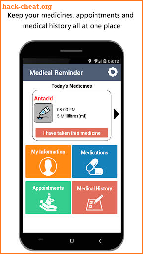 Medical Reminder–Pill Alarm and Appointment Alerts screenshot