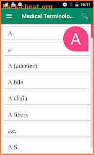 Medical Terminology A-Z - Offline (Free) screenshot