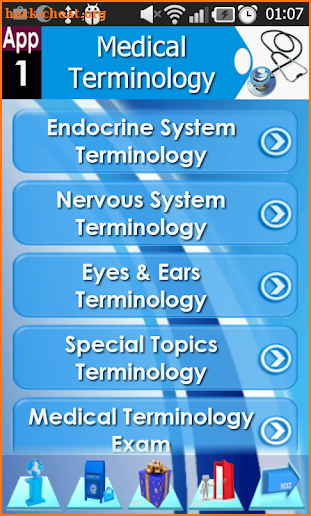 Medical Terminology By Topic screenshot