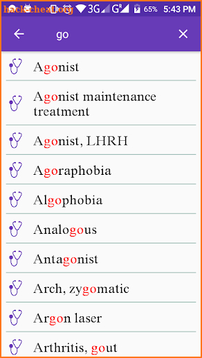 Medical Terminology-Offline (Free) screenshot