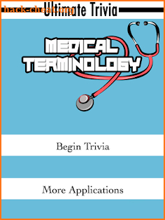 Medical Terminology Trivia screenshot