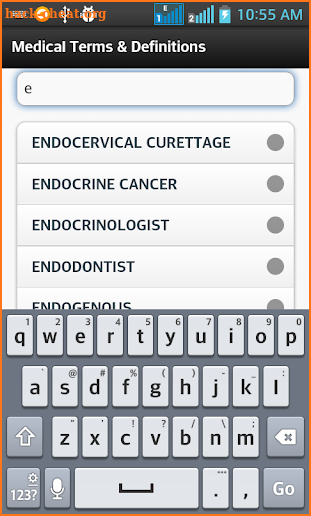 Medical Terms And Definition screenshot