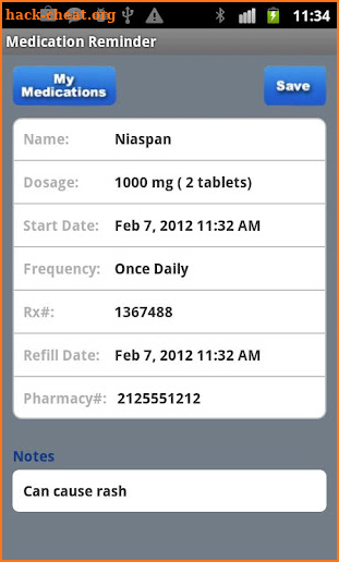 Medication Reminder screenshot